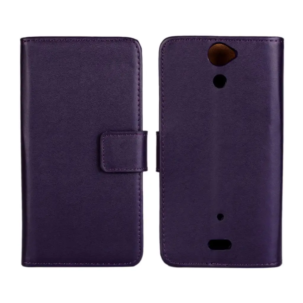 Фиолетовый Премиум кожаный бумажник флип-чехол для sony Xperia V Lt25i с отделениями для карт и денежным держателем кожух, чехол для мобильного телефона GG - Цвет: Фиолетовый