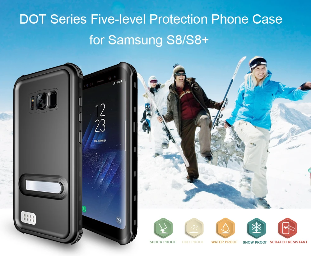 Waterproof Case Cover for Samsung S8 Plus Outdoor Summer Swimming Snow/Shockproof Galaxy |