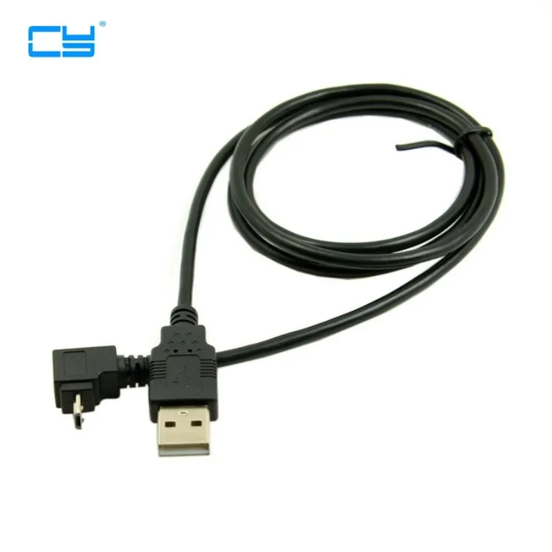 Вверх и вниз влево вправо Угловой 90 градусов USB Micro папа к данных зарядный кабель 25