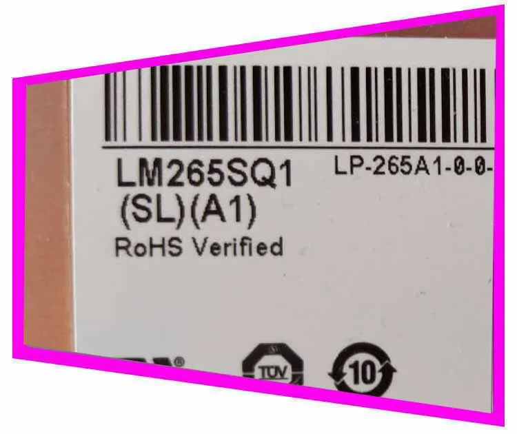 Оригинальный новый фирменный оригинальный lm265sq1 sla1 пакет LG26.5 дюймов 1:1 ЖК Дисплей