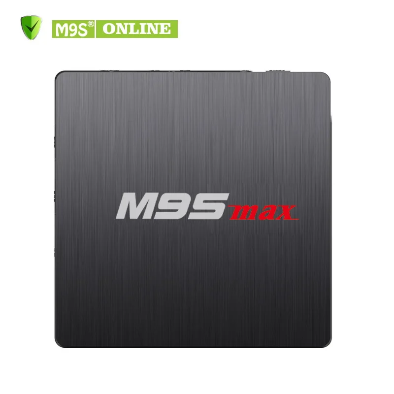 M9S MAX Amlogic S905W Android 7,1 tv BOX 2 Гб 16 Гб четырехъядерный KD 17,5 HD 4 K WiFi умный потоковый медиаплеер+ пульт дистанционного управления