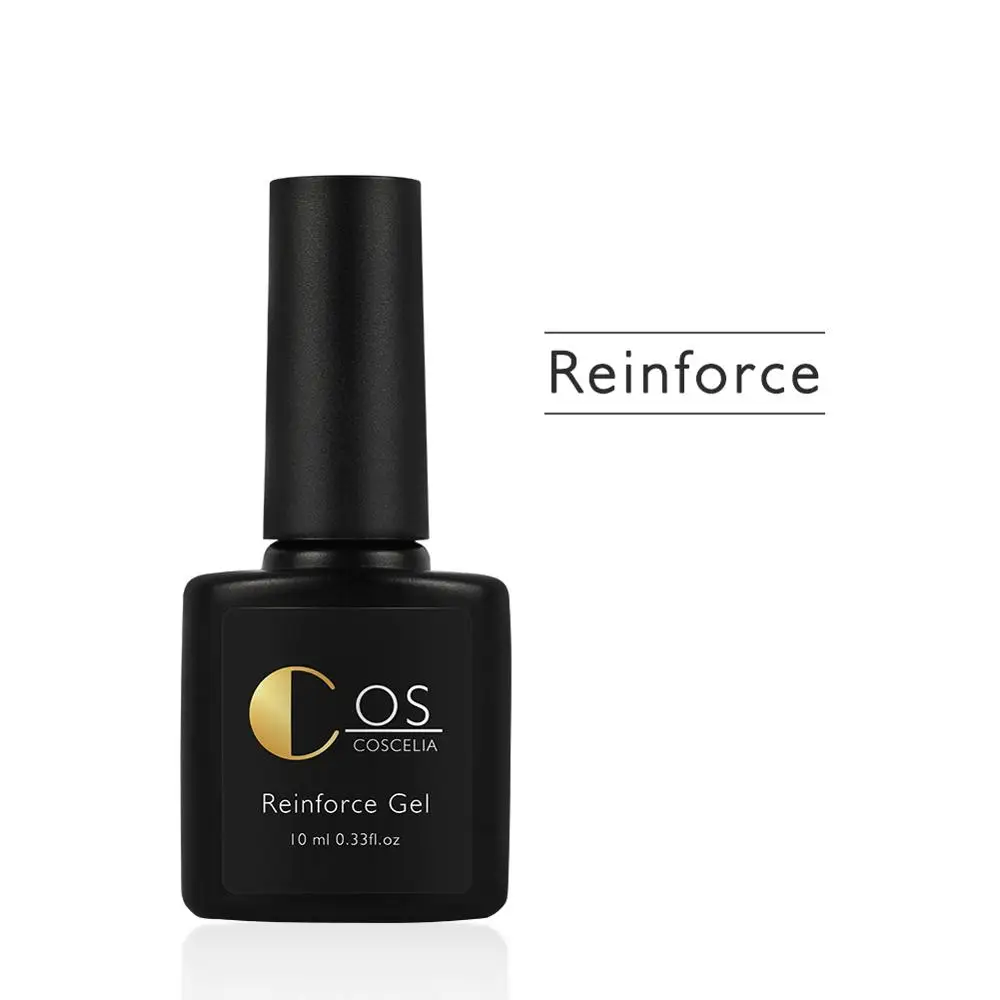 COSCELIA 10ml Reinforcement Gel Polish Top And Base Coat UV Primer Matt Tops No Clean Wipe Sticky Layer Nail Varnish | Красота и