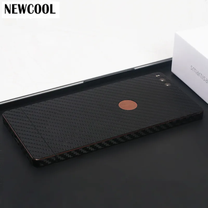 For Smartisan U2 Pro Carbon Grain back film Protective cover stickers Nut Color Paster Decorative |