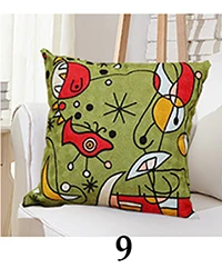 9 ESSIE HOME полная вышивка цепочка Вышивка 1" высокого класса Пикассо абстрактные картины наволочка красный синий Пледы Вышивка таблетки - Цвет: 9