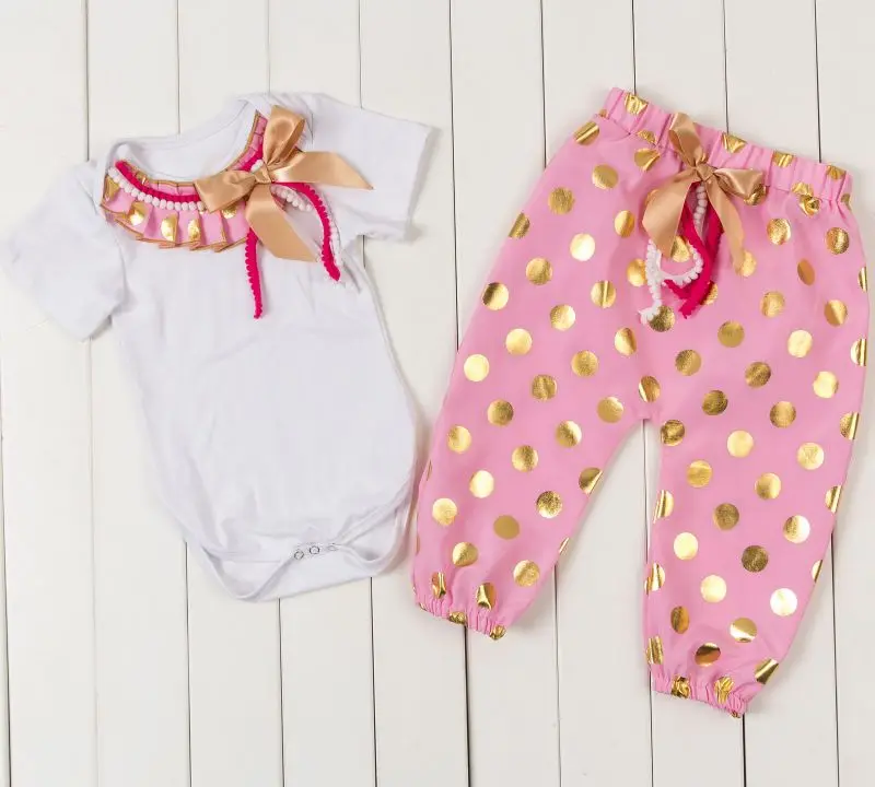 Комбинезон для маленьких девочек детский костюм из 1 вещи на Рождество розовые