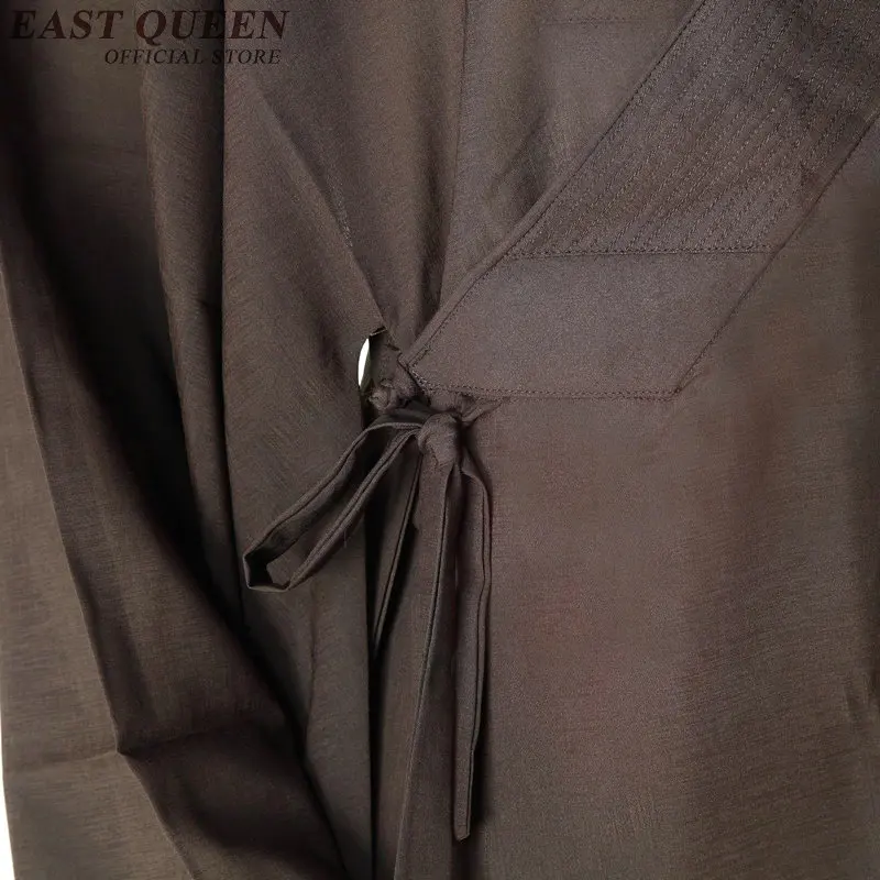 Женская модель Мужская буддийская одежда традиционная китайская AA970|chinese monk