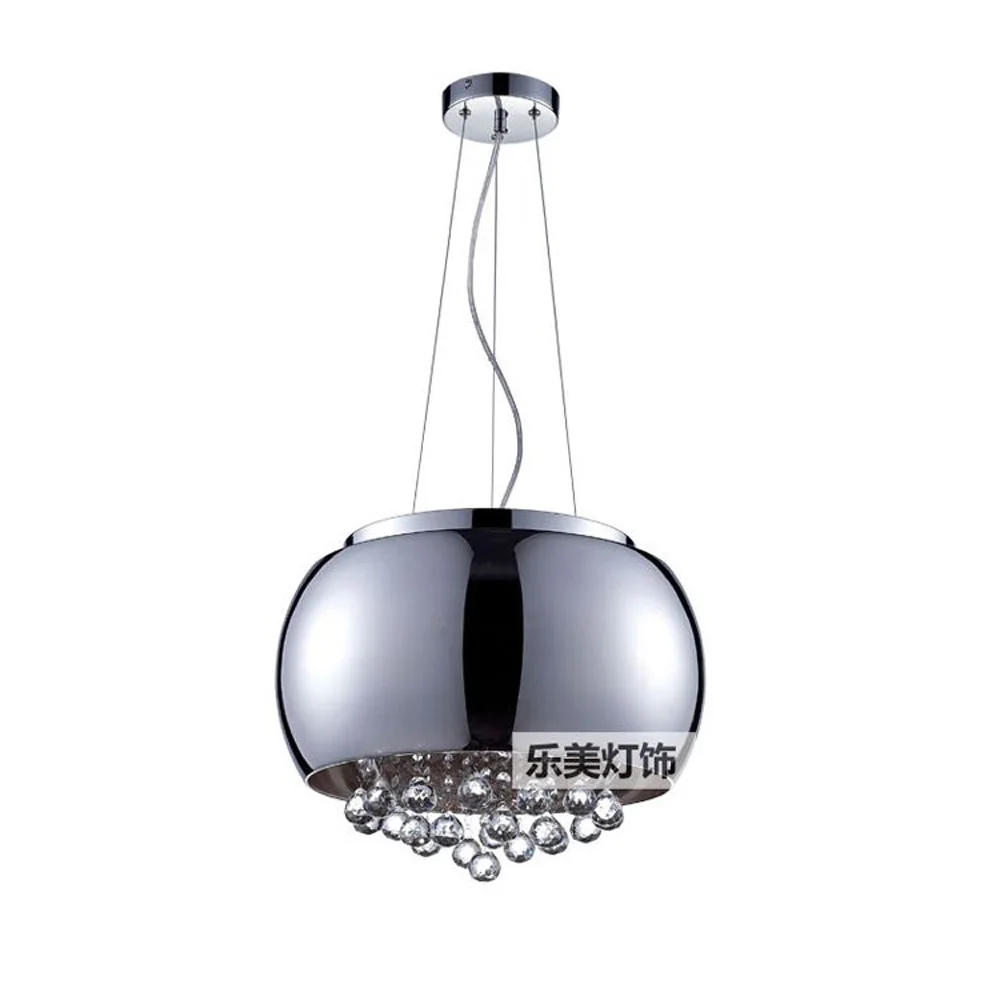 Современный подвесной светильник с кристаллами/бабочками для гостиной столовой