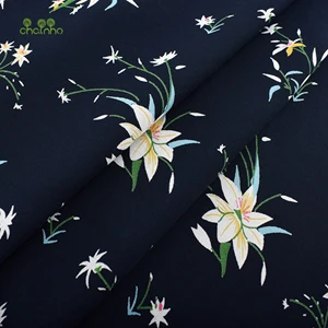 1pcs 100x140 Chainho, геометрический узор, печатная мягкая летняя одежда ткань/для квилтинга и шитья ребенка и ребенка юбка, платье, рубашка материал, 100x140 см - Цвет: 1pcs 100x140