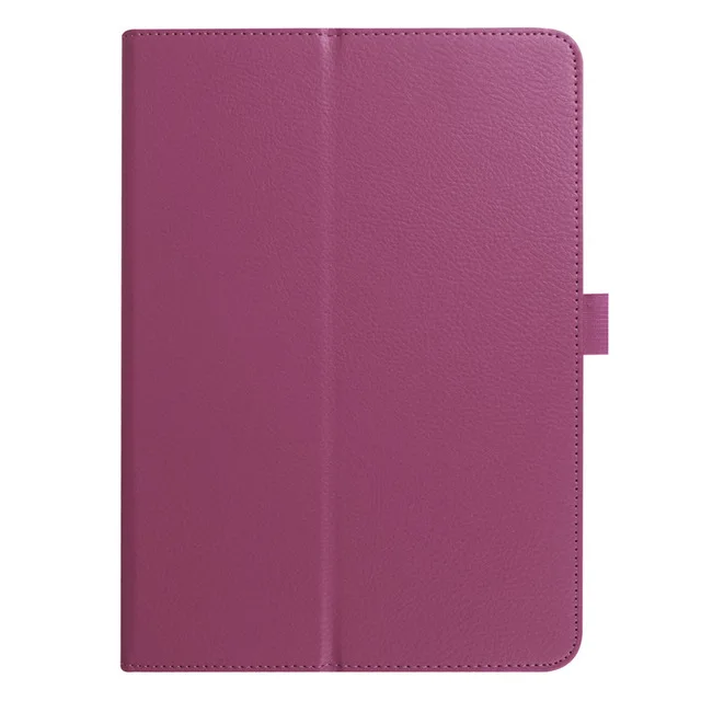 Purple Чехол для Galaxy Tab S3 9,7 SM-820 SM-T825 тонкий складной флип-чехол с подставкой из искусственной кожи чехол для samsung Galaxy Tab S3 9,7 T820 T825 - Цвет: Purple