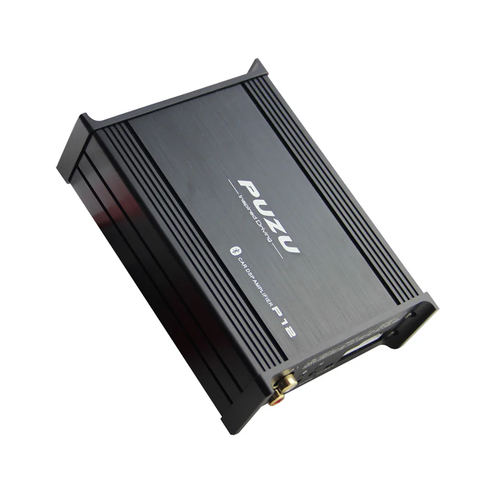 P12 dsp Bluetooth цифровой автомобильный усилитель 4X100 Вт компьютер 12 в поп упаковке
