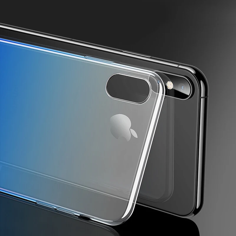 AIFFECT красочный градиентный телефонный чехол для iPhone 6 S 7 8 Plus Мягкий ТПУ задняя