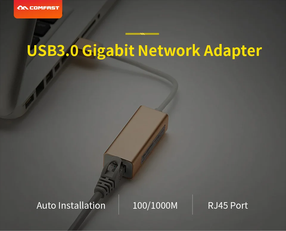 USB 3 0 к RJ45 10/100 Мбит/с гигабитный высокоскоростной Ethernet LAN Сетевой адаптер для Win 7 8 10