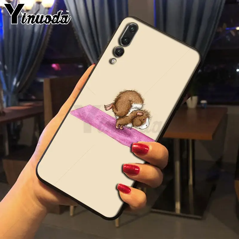 Yinuoda мягкий чехол для телефона с рисунком морских свинок йоги Huawei P20pro mate10 p10plus honor8x