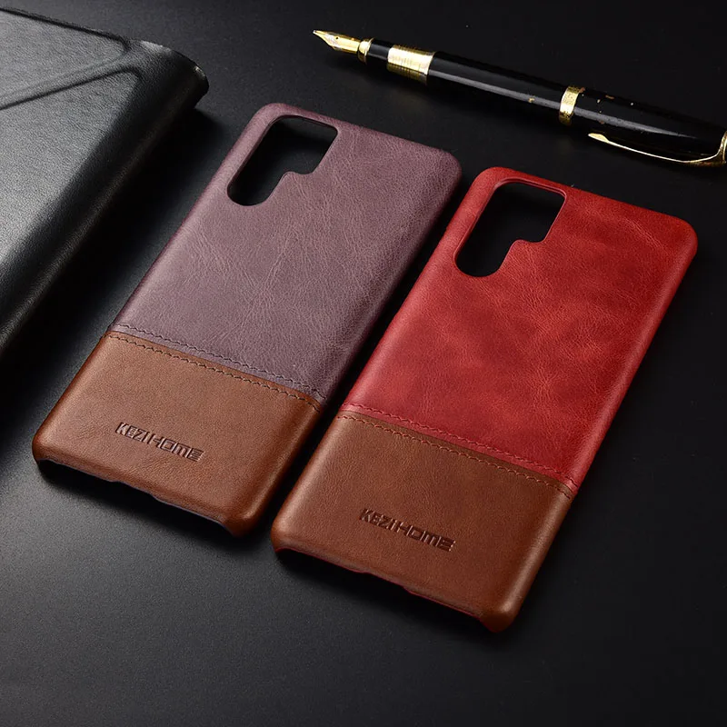 Чехол для huawei P30 Pro KEZiHOME, роскошный хит цвета, натуральная кожа, твердая задняя крышка, Капа для huawei P30 Pro, чехол для телефона s