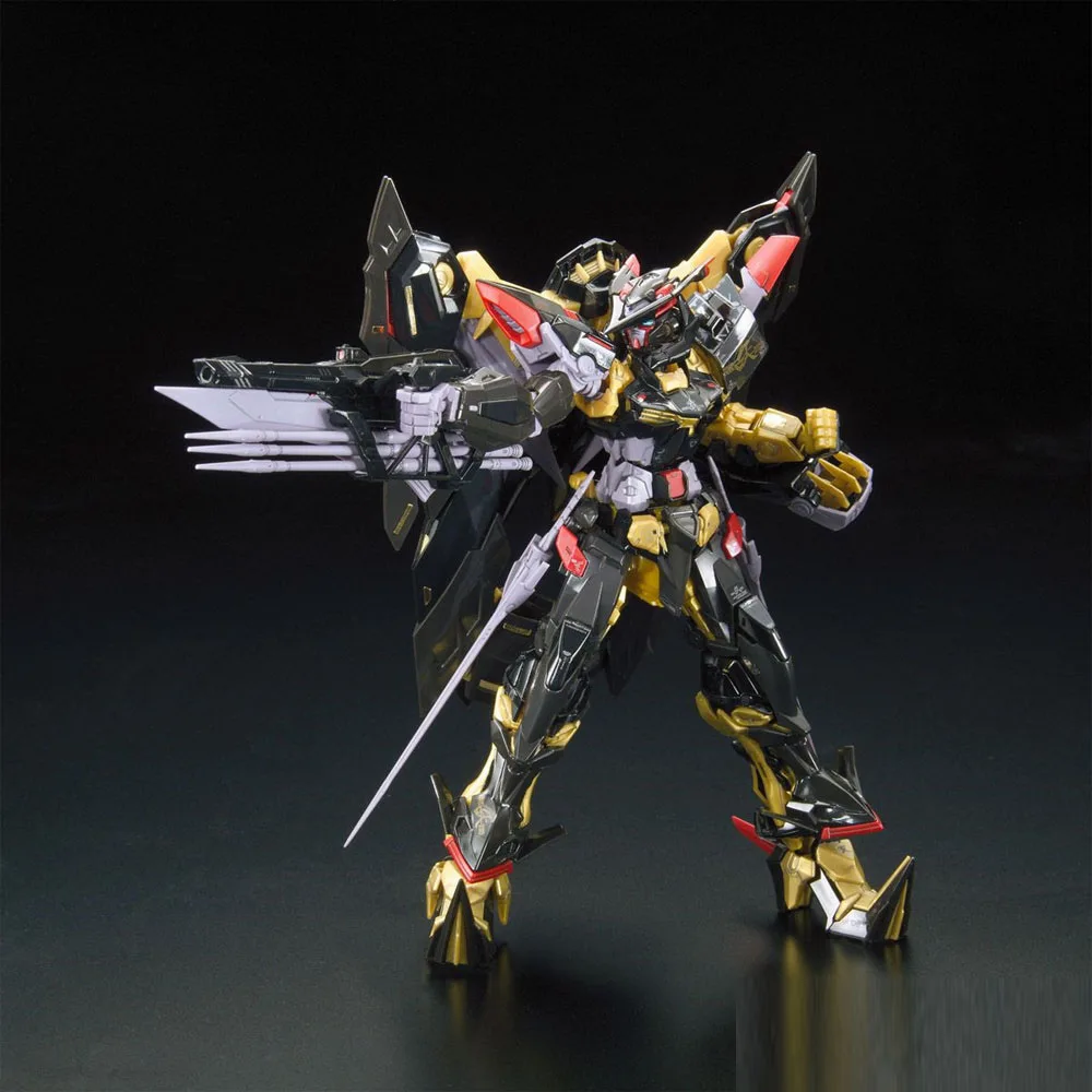Шт. 1 шт. Bandai RG 24 1/144 Gundam Astray золото рамки Amatsu Mina MBF-P01-Re2 мобильный Монтажный набор