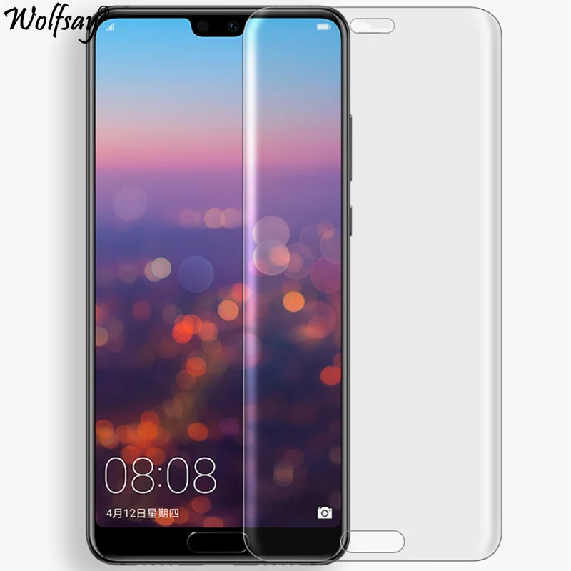 2 шт полное покрытие нано пленка Huawei P20 защита экрана мягкая ТПУ для устойчивая к
