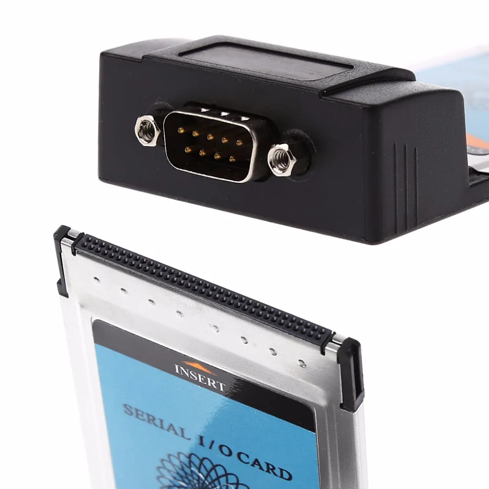 54 мм RS232 Интерфейс PCMCIA Latop Тетрадь Порты и разъёмы последовательный DB9 работа для Mb
