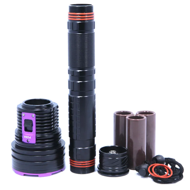 Hunting Flashlight Waterproof Aluminum Alloy 30000 Lumens 12 * XM-L2 LED Diving Torch | Лампы и освещение