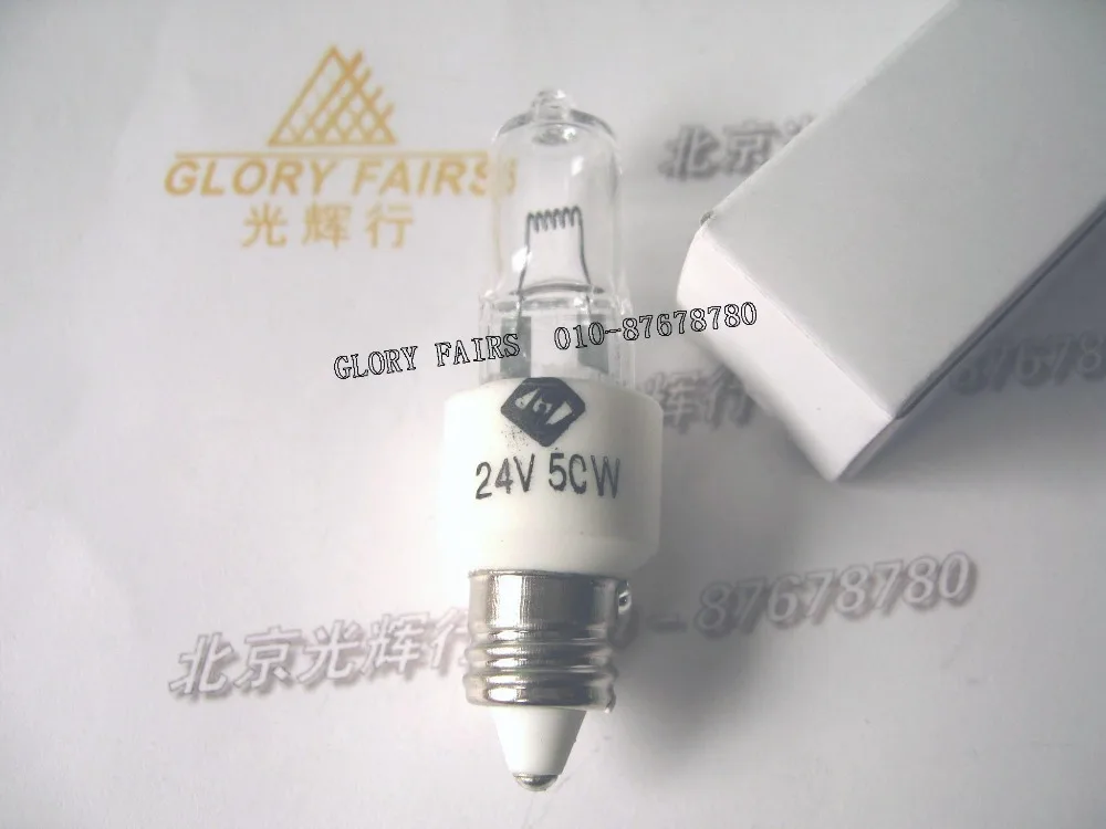 Галогенные лампы E11 мини канделябры 24 в 50 Вт 5 шт.|halogen lamp|surgical light bulbs24v 50w bulb |
