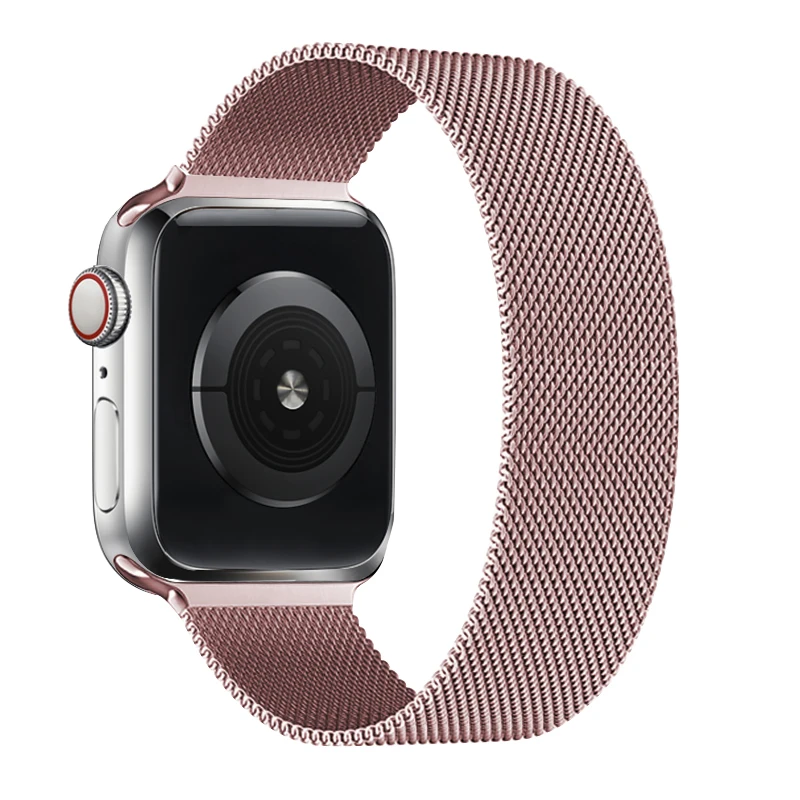 Миланский Браслет Нержавеющая сталь ремешок для наручных часов Apple Watch серии 1/2/3/4