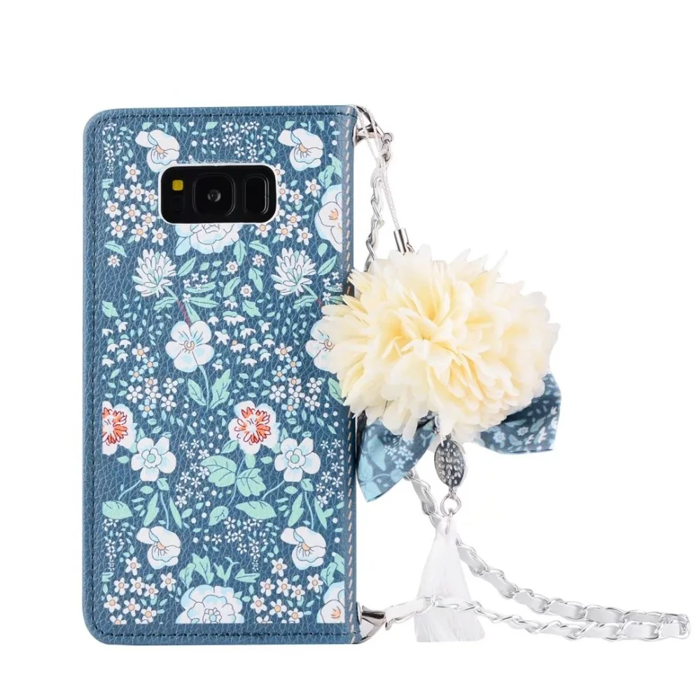 Ritozcase бумажник карты кожаный чехол для телефона samsung Galaxy s8 s9 плюс s7 edge примечание 9 8 сумки ремень-цепочка задняя крышка