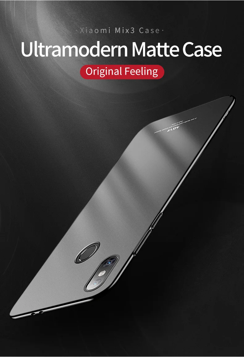 Чехол Msvii для Xiaomi mi x 3 2s 2 S Чехол тонкие матовые Чехлы Xio mi x 3 mi x3 чехол PC Cover для Xiaomi mi Mix 2 S 2 S mi x2 S Чехол