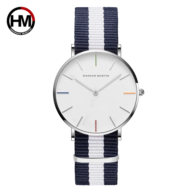 Прямая доставка часы для Для мужчин женщин Яркие Pointe простой Дизайн кварца