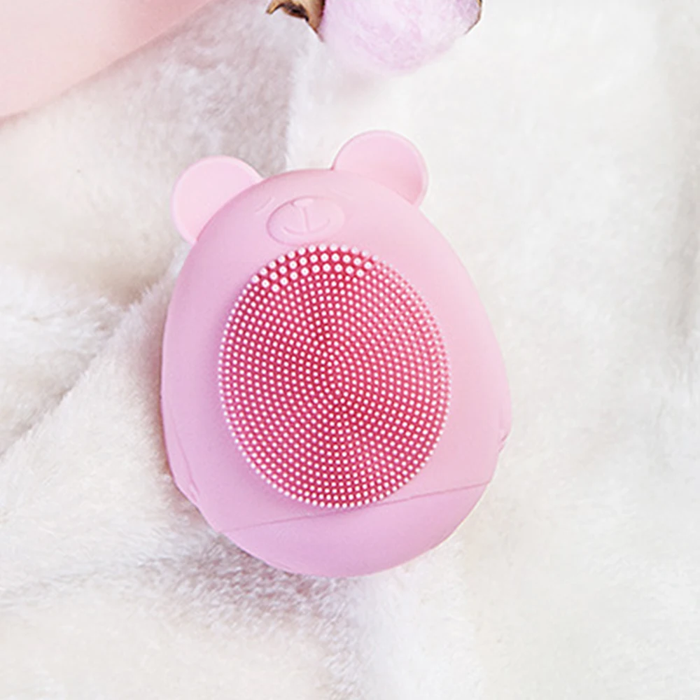 Силиконовая щетка для очистки лица очищающее средство очиститель пор