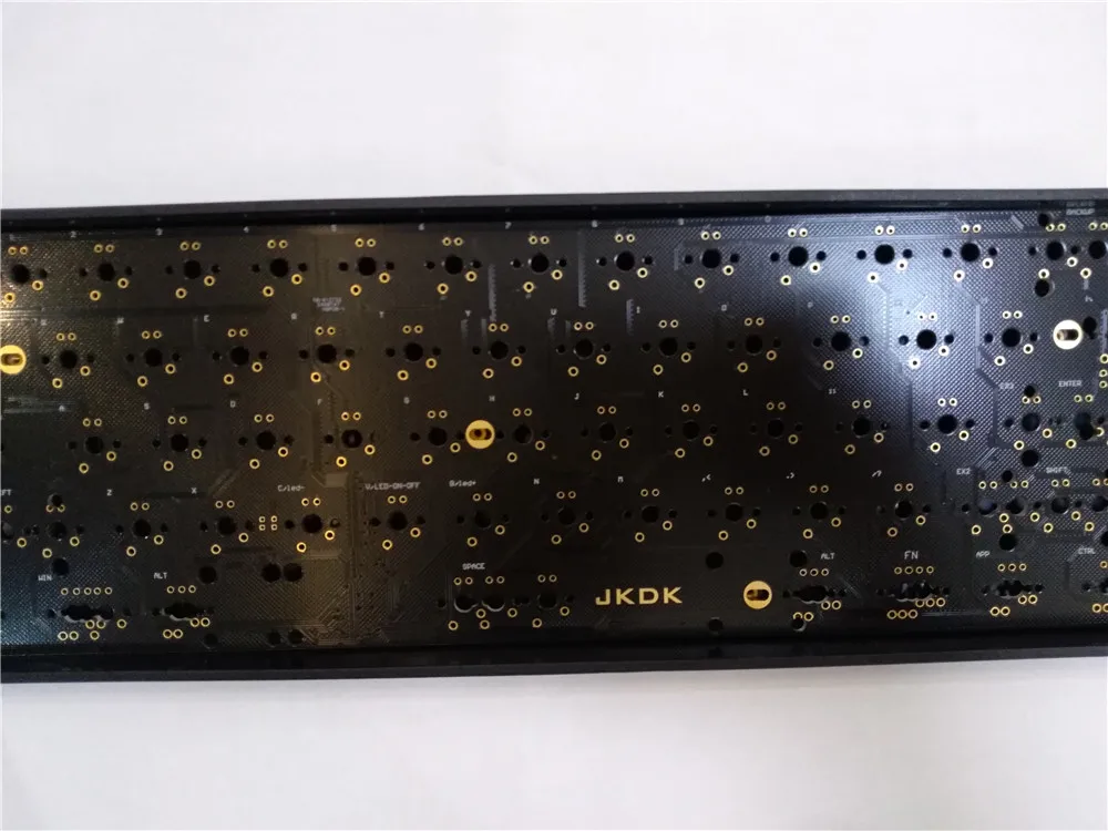 Черный 60 PCB CHN пластины Мини Компактный покер Совместимость с Сатаной gh60 DIY механические клавиатуры cherry mx профиль