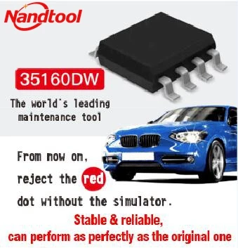 Xhorse 35160DW чип отклонения красная точка не нужно симулятор работает с VVDI Prog Key