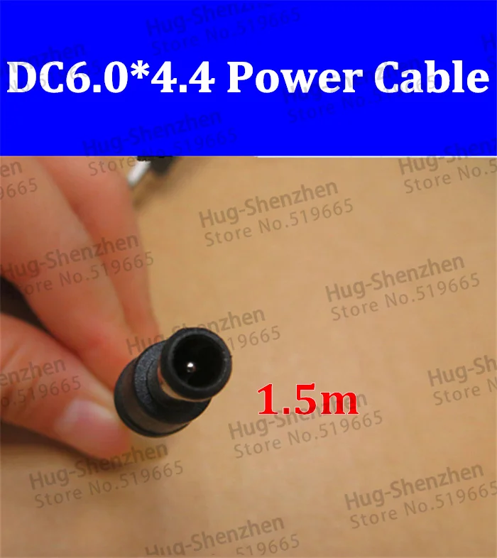 

10 шт./лот DC кабель питания DC6.0 * 4,4 разъем с pin 18AWG 1,5 м кабель для sony кабель питания для ноутбука