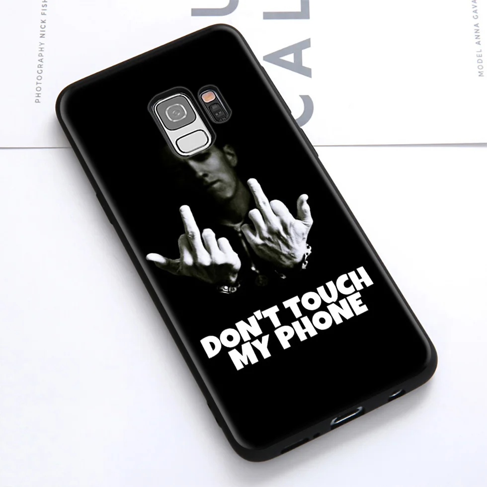 WEBBEDEPP Эминем Бог рэпа мягкий чехол для Samsung Galaxy S10 S10e S9 S8 Plus S7 S6 Edge &amp J6 2018 Note 10 9 8 |