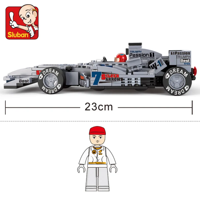 Sluban модели Здание игрушка Совместимость с LEGO Лего Legos Конструктор B0352 257 блок