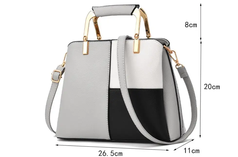 Лоскутная сумка из искусственной кожи сумки на плечо для женщин 2019 bolsa feminina