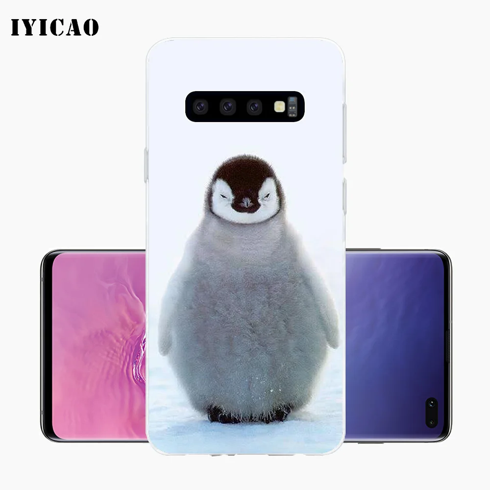IYICAO милый мягкий силиконовый чехол для Samsung Galaxy S10e S10 S9 S8 Plus S7 Edge TPU|Чехлы-накладки| |