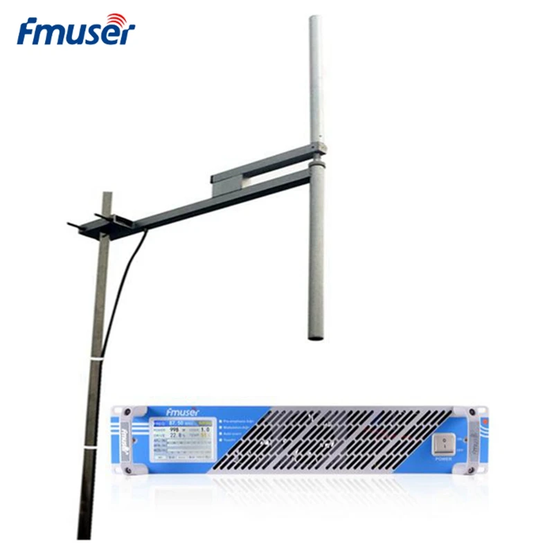 FMUSER FSN-600T 600 Вт 500 сенсорный экран PLL fm-радио передатчик трансляции + FU-DV2 антенна