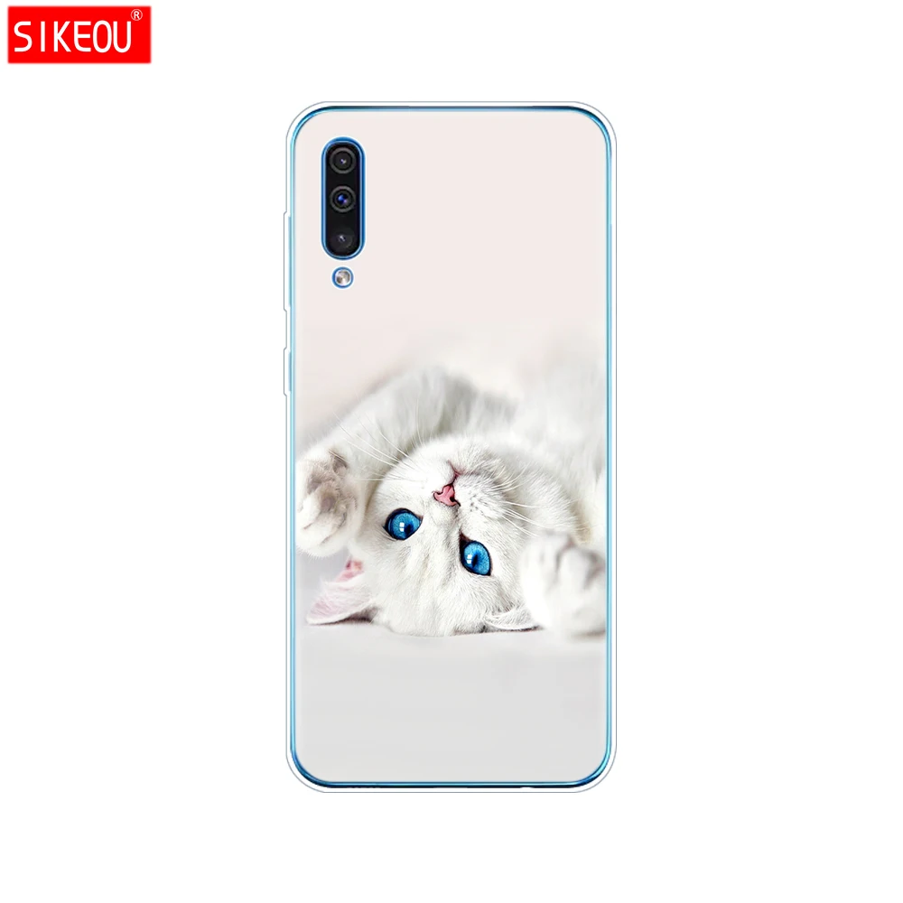33672 Для samsung Galaxy A50 силиконовый прозрачный Футляр задняя крышка чехол для телефона для samsung A50 A505 A505F SM-A505F мягкий чехол 6,4 - Цвет: 33672