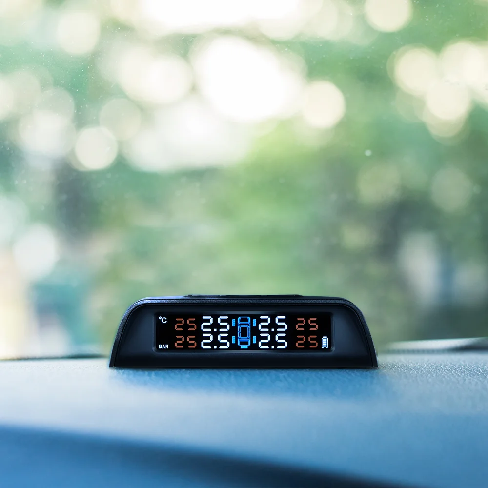 Riboton C200 TPMS Solor система контроля давления в шинах 4 внешних датчика для
