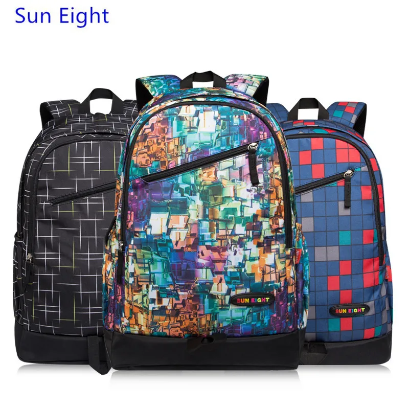 Sun Eight этнические рюкзаки для девочек-подростков остыть женщины мешок школы моды