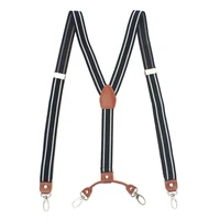 new mans suspenders fashion hook braces elastic adjustable suspensorio bretelles tirantes casual trousers ligas fathers gift