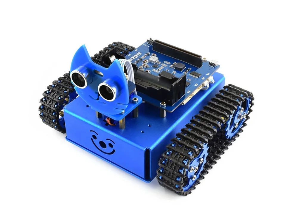 Waveshare KitiBot гусеничный робот строительный Набор для микро: бит (без