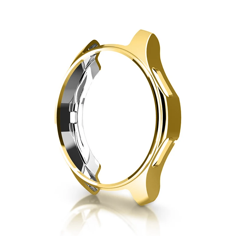 gold 360 чехол на sumsung gear S3 браслет защитный чехол для samsung Galaxy Watch 46 мм 46 мм S 3 gear S3 защита экрана - Цвет: gold