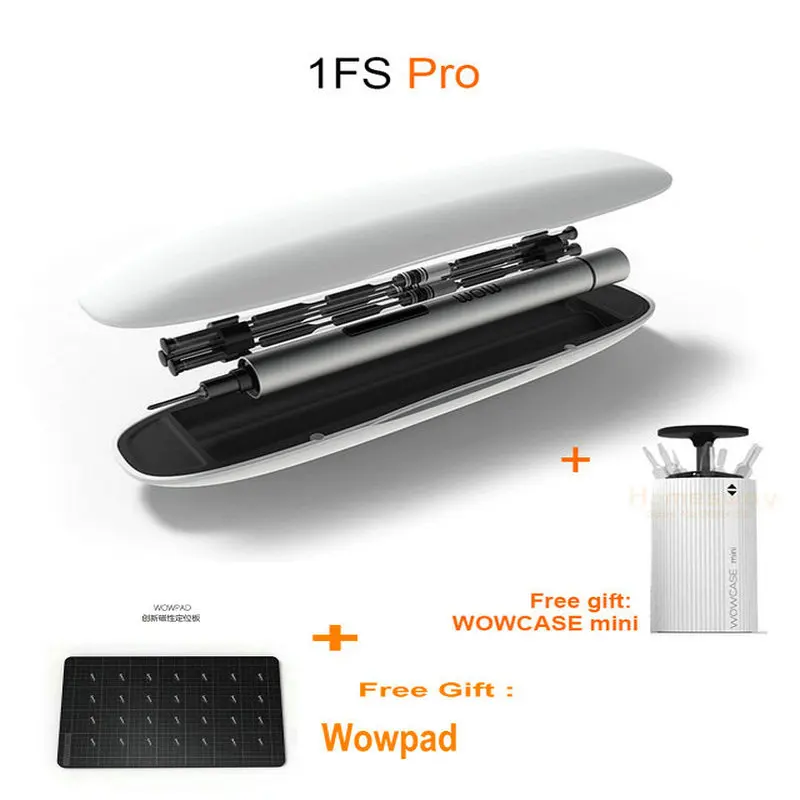 Миниатюрная электрическая отвертка Wowstick 1FS Pro корпус из сплава