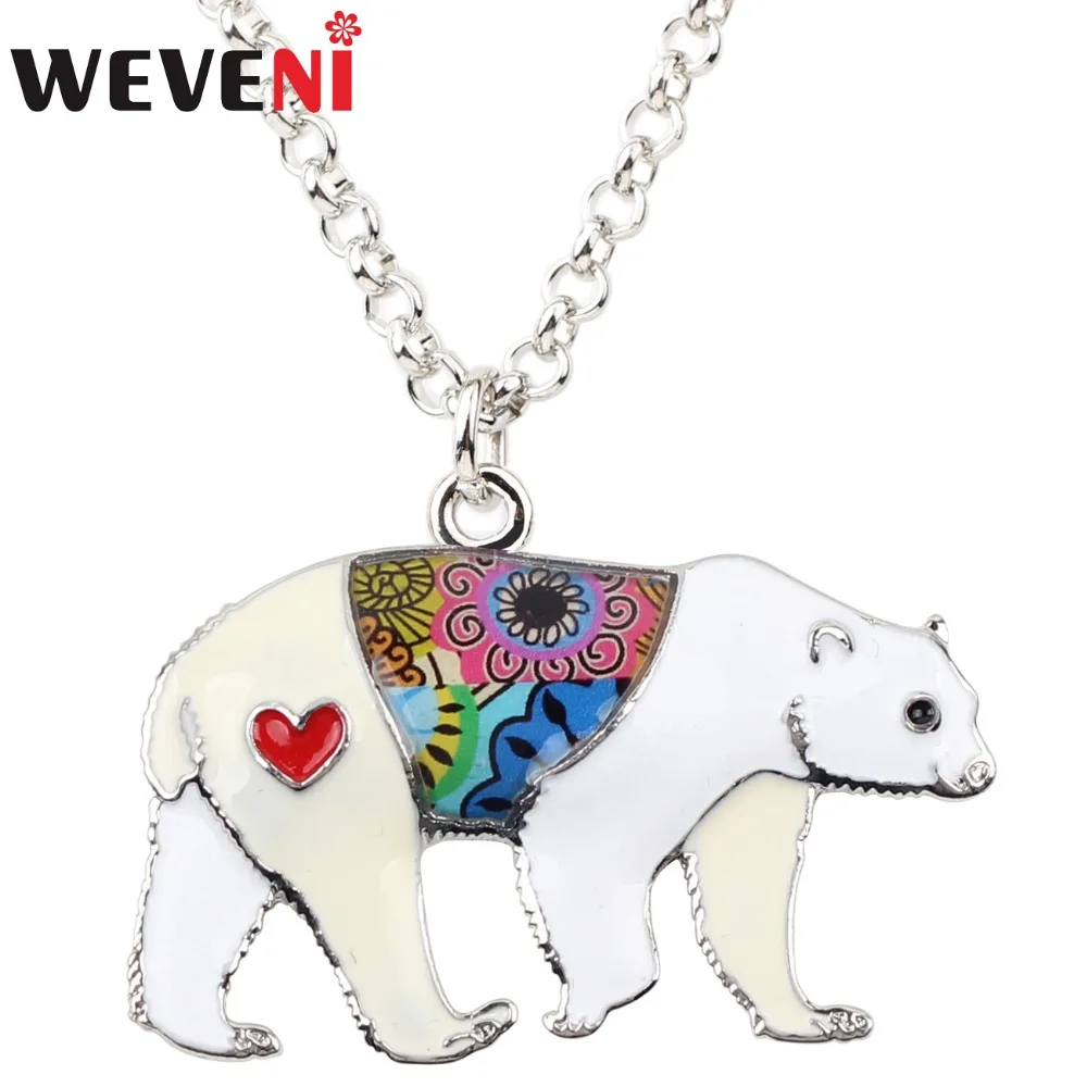 Женское колье чокер WEVENI Maxi из металлического сплава Polar See ожерелье с цепочкой и