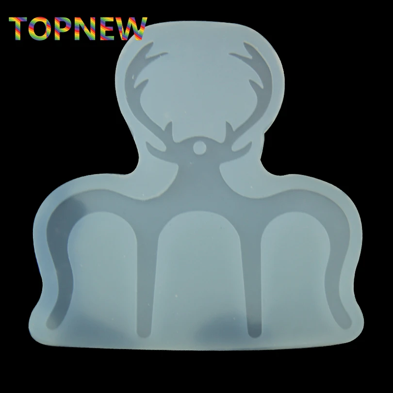 Силиконовая форма в виде рогов литье ювелирных изделий из эпоксидной смолы