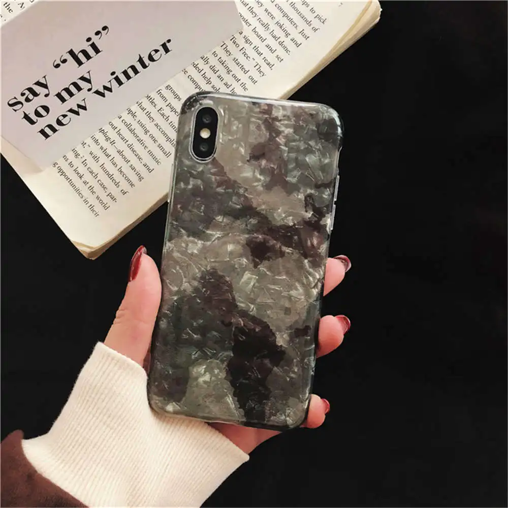 Подходит для Iphone 66s 6p 78 8p x Xs Xr Xsmax простой персональный камуфляжный чехол телефона
