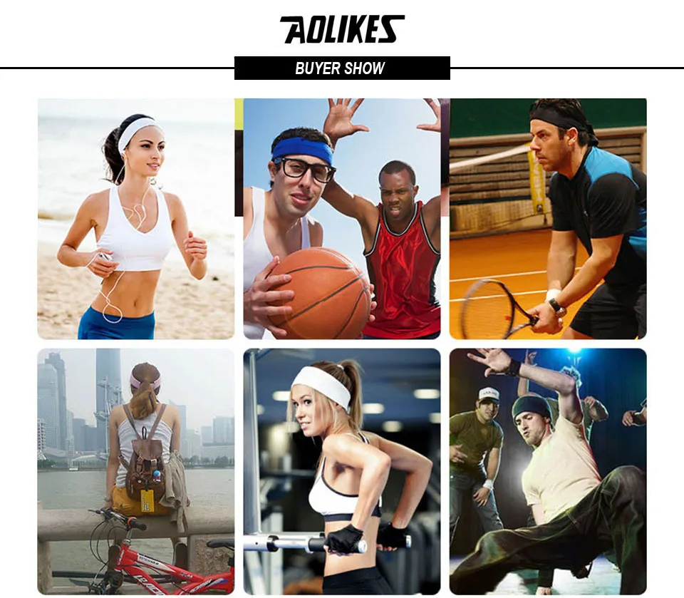 AOLIKES, 1 шт., хлопковая повязка для йоги, для мужчин, спортивная повязка, wo, для мужчин, для йоги, повязки для волос, повязки для головы, спортивные, безопасные