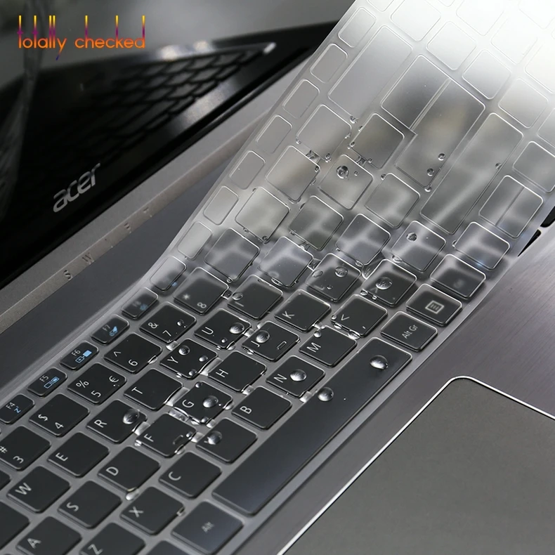 Кожаный чехол для защиты клавиатуры ноутбуков Acer Swift 7 Spin Ультратонкий Мягкий