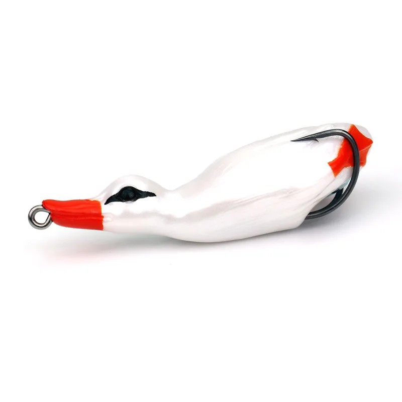 

3pcs NEW EMMROD Soft Plastic 3D Ducks Fake Bait Simulation 5 Bright Colors Isca Artificial Bait Wobber Fishing Lure