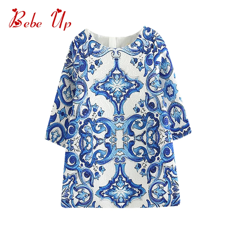 Платье с длинными рукавами для маленьких девочек Новинка 2018 года весенние платья